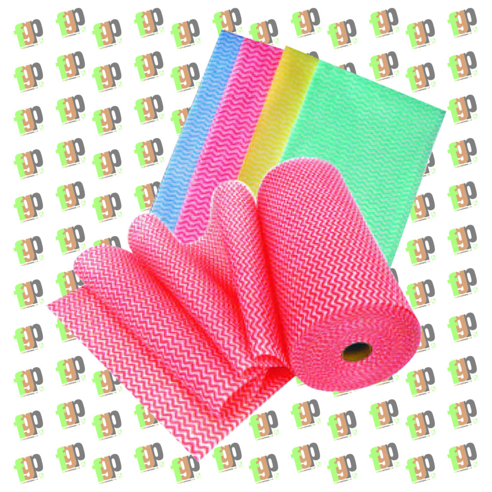 Wiper Cloth Yellow Roll 400M Each